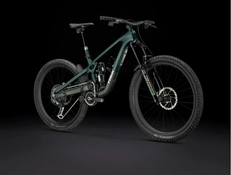 Trek Slash 9.9 XX AXS Gen 6 Full Suspension Mountain Bike 2024 in Daintree Green-1